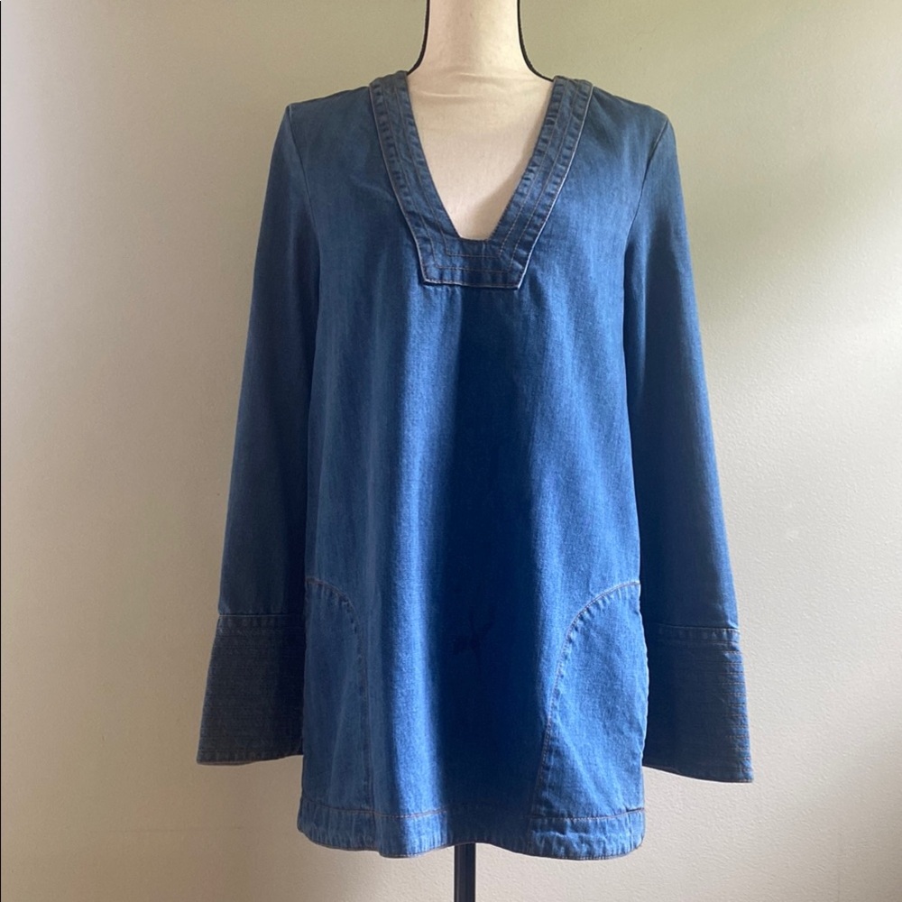Free People Denim Tunic Dress